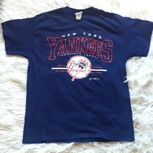 Vtg 1999 Hank Aaron Originals New York Yankees T-Shirt Size Large ⚾️